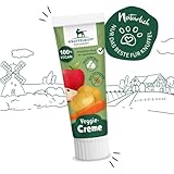 Knuffelwuff Tuben Snack Veggiecreme 3er Pack - 100% Vegan - ohne Konservierungsmittel, ohne Zusatz von Zucker und Getreide - Ideal auch für Welpen - Made in Germany