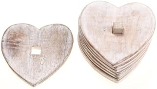 Wooden Heart Coasters