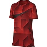 NIKE Boys' Short Sleeve All Over Print Training Top