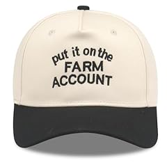 Put It on the Farm Account - Black/Beige