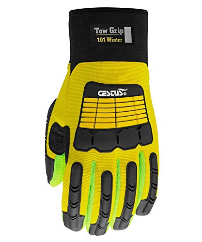 Cestus 5076C 3XL Tow Grip 101 Winter - Cotton Palm Cold Weather Glove, 3