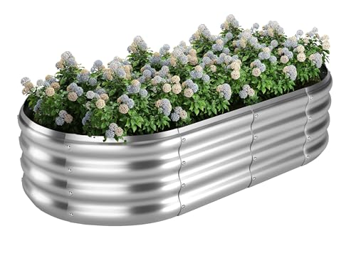 ZFHgarden Raised Garden Bed, 4x2x1ft Raised...