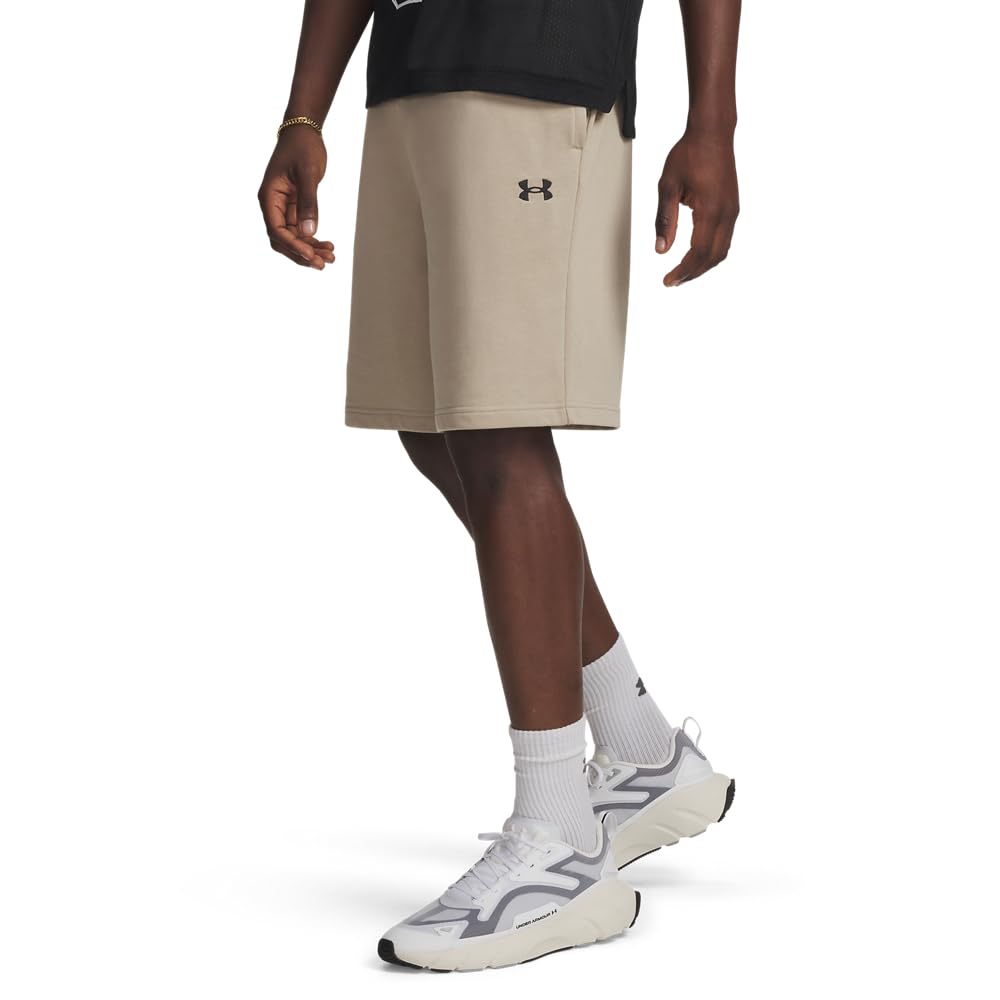 Under Armour Men's Ua Rival Lightweight Shorts Beige Large