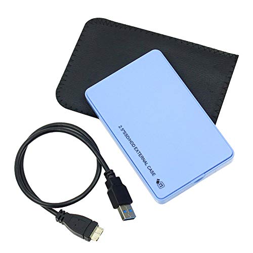 Caja externa para disco SSD 2.5 pulgadas USB 3.0 rosa miniatura 4