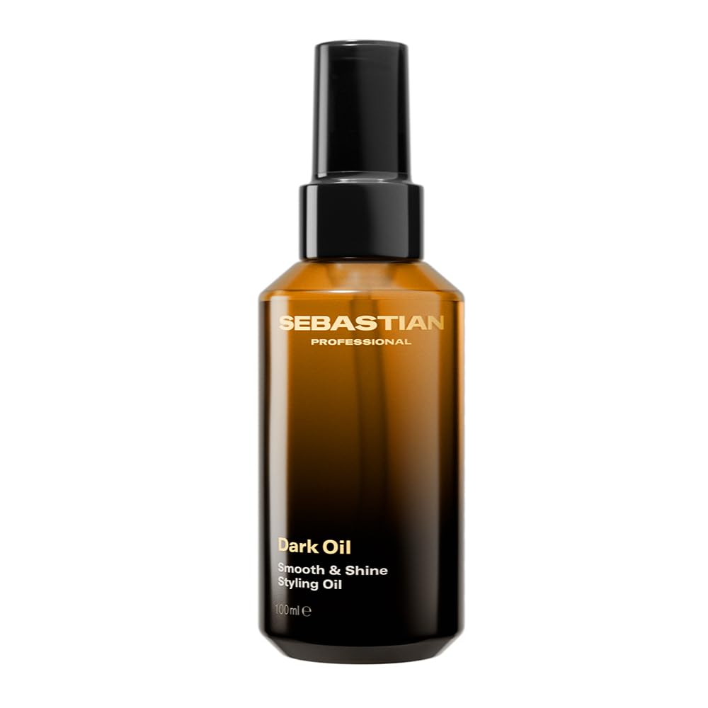 Sebastian Professional Dark Oil Smooth and Shine Styling Oil | Frizz Control, Smoothness Up to 48Hrs | Lightweight Hair Styling Treatment for Silky, Shiny Hair | 100 ml-image-16
