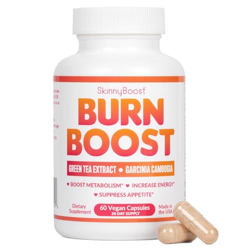 SkinnyBoost Burn Boost Capsules-60 Ct – Natural Vegan Metabolism Support