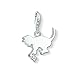 Produktbild Thomas Sabo Damen-Charm-Anhänger Katze Charm Club 925 Sterling Silber Diamant weiß DC0025-725-14