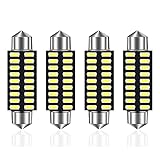 【Amplia gama de usos】C5W Bombilla LED tiene una amplia gama de usos, que se pueden utilizar como luces de lectura, bombillas para matrículas, bombillas para salpicadero, luces LED para el interior del coche, luces para el techo del coche, luces de conserjería, puertas laterales, luces del maletero, etc.