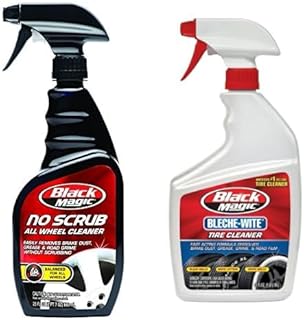 A combo pack of Black Magic Wheel Cleaner and Bleche-Wite Tire Cleaner.