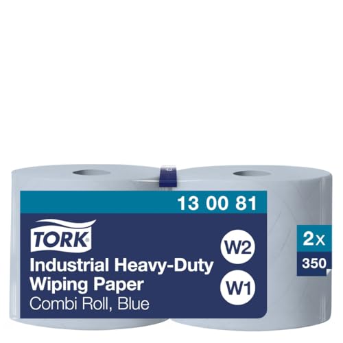 Tork 130081 Extra Starke Industrie Papierwischtücher, Balu, 3-lagig, 119m Länge