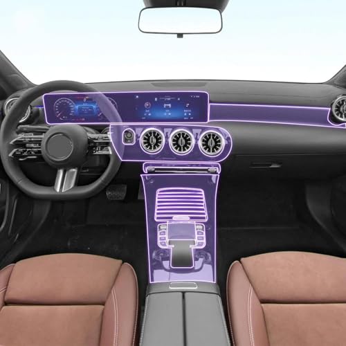 Film protection console Mercedes Classe A pour trajets sereins