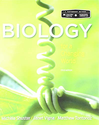 Loose-leaf Version for Scientific American: Biology for a Changing World 3E & LaunchPad for Shuster's Scientific American Biology for a Changing World 3E (Twelve Month Access)