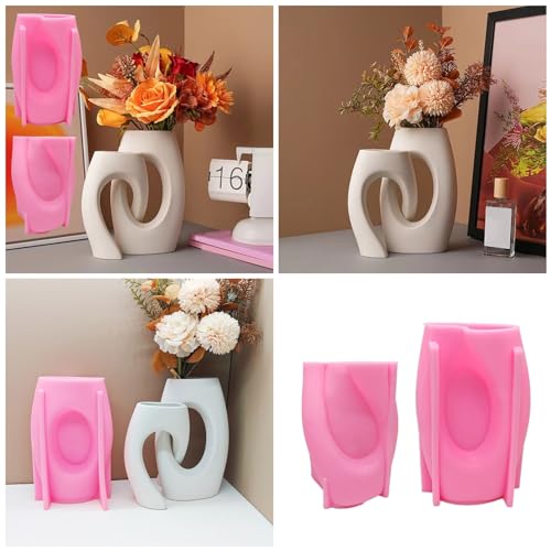 Moule en silicone de forme spéciale pour vases durables
