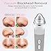 Blackhead Remover Vacuum, Black Head Remover for Face with Camera, Pore Vacuum for Men and Women, USB Interface Type Blackhead Remover Tools, 6 Suction Heads & 3 Adjustment Modes (Grey)