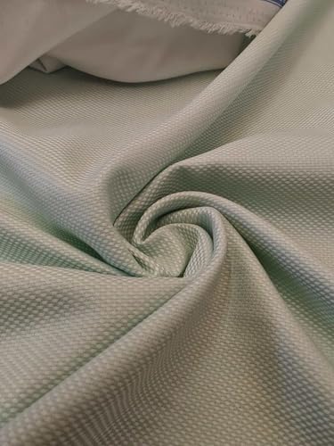 Chemise italienne Monti menthe en coton Gizeh haut de gamme pour homme