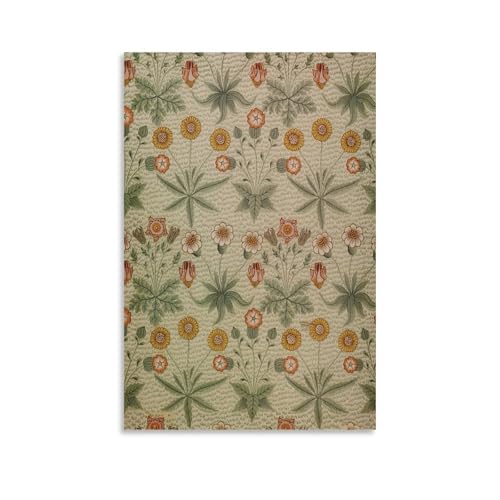 Daisy William Morris peinture sur toile murale 60x90cm de style moderne