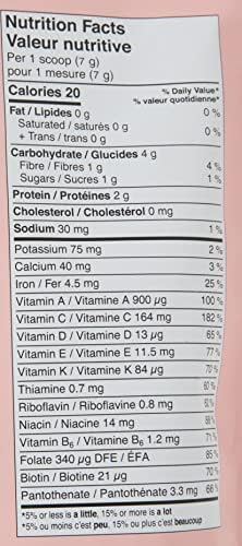 Boost Your Well-Being with SUBI RAW Greens Superfood Powder - Made in Canada with Raw Superfood Ingredients for Daily Vegetable Replacement 40 Day Supply (Peach Flavor) 7 41b+2EgskSL. AC