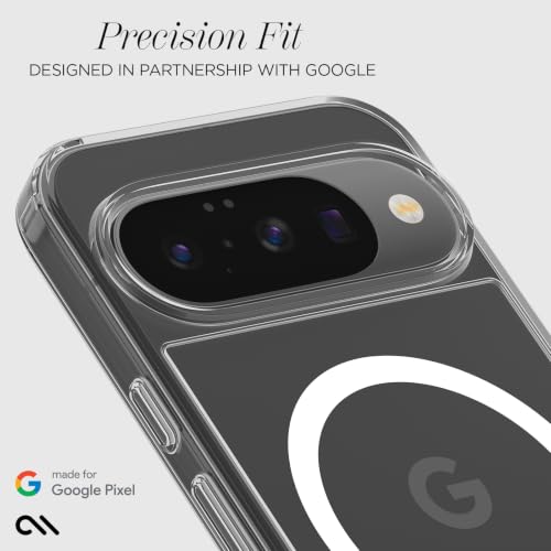 Image of Case-Mate Tough Google Pixel 10 Pro /Pixel 10 Case -Rugged Phone Case -Clear