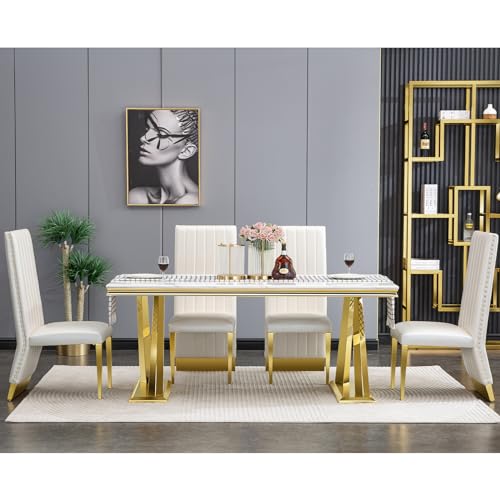 Luxury Dining Table Set Modern