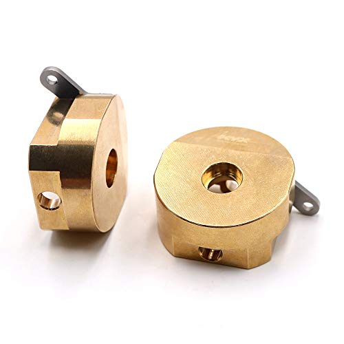 KYX Racing 126g/pcs Brass Heavy Weight Steering Knuckle Upgrades Parts Accessories for RC Crawler Car Axial SCX10 II 90046 - Thumbnail 6