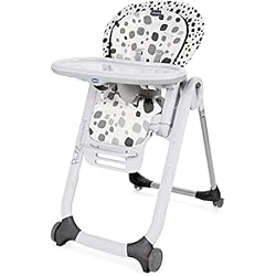 Trona Chicco Polly 5 Chicco Polly Progres5 - Trona evolutiva, de hamaca a elevador, 4 ruedas, de 0 a 3 años, gris