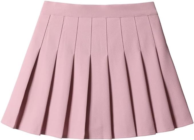 Womens Pleated Skirts High Waisted A-Line Tennis Skirt Athletic Skorts with Inner Shorts