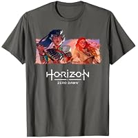 Horizon Zero Dawn Aloy and Talanah Khane Padish Portrait Camiseta