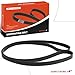 A-Premium 89.56 In Serpentine Belt For Ford, Jeep, Land Rover, Dodge, Lexus, Mercury, Freightliner & Mazda Cars - F150 1987 1997-2000, F250, F350, Escape, Taurus, Ranger, Cherokee, Range Rover