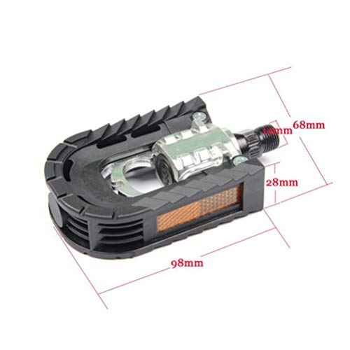 Lioobo 2Pcs Foldable Bicycle Pedal Aluminum Alloy Universal Mountain Bike Pedal For Road Mountain Bmx Mtb Bike #TOP1