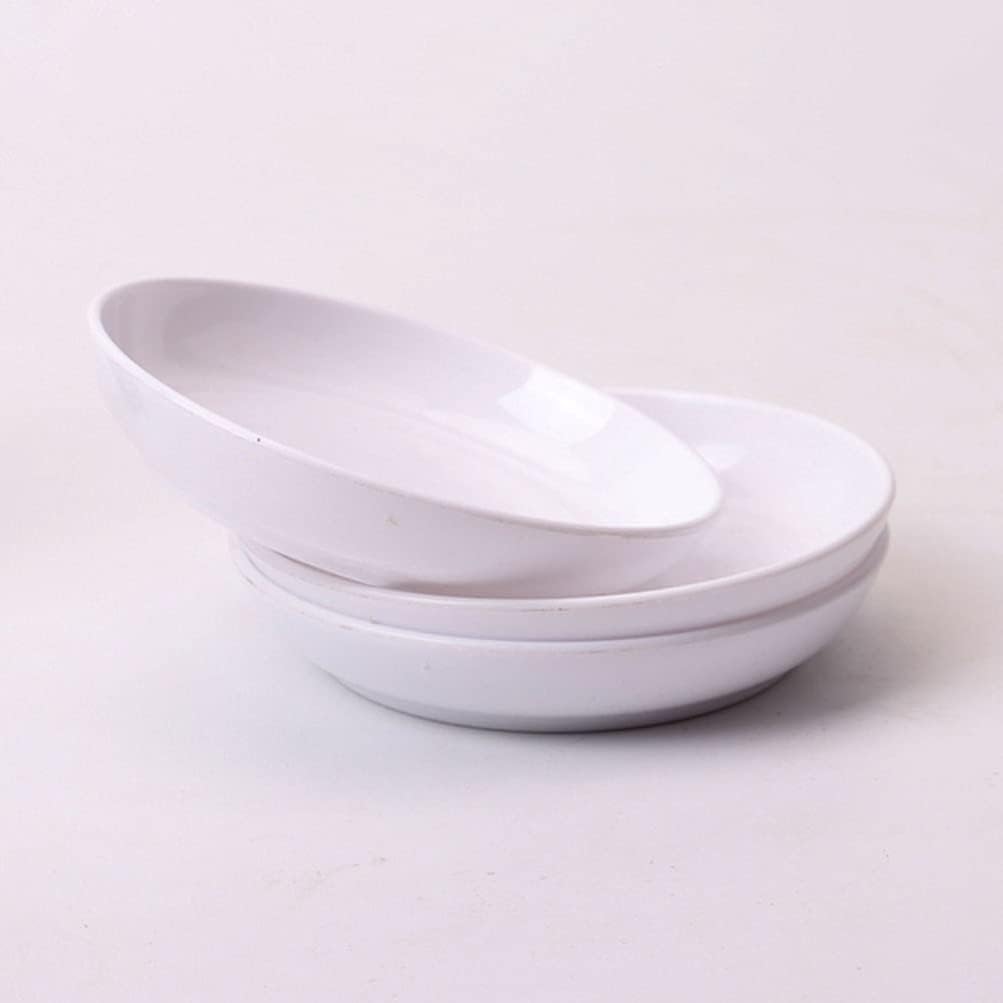 Ipetboom Enamel Paint 10Pcs Ink Dish Round Watercolor Palettes Sauce Dishes Chinese Calligraphy Painting Practice Supplies for Chinese Calligraphy and Sumi- e Painting Vinegar Dish