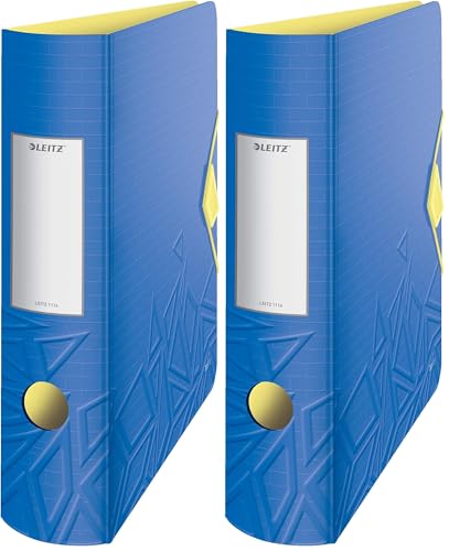 Classeur 180° Leitz Active A4 Urban Chic bleu en polyfoam premium durable