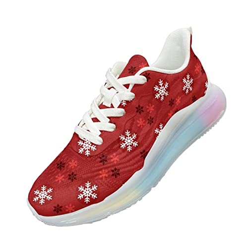 Chaussures de marche de Noël pour femme cadeau idéal tendance et confortable avec coussin d'air