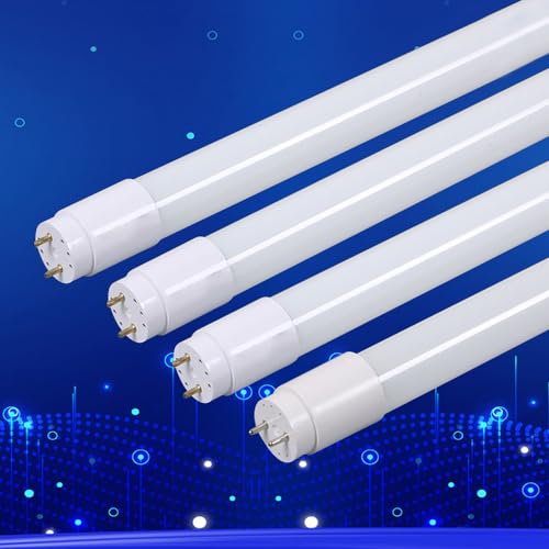 LEDǌu 30W` 63cm O[Hsv PLیF5500K Px 1100LM ledǃv G13 T8 S ߓd^Cv 4{