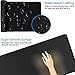 Extra Large Mouse Pad 31.5 x 11.8 in, Gaming Mousepad with Stitched Edges, Premium Microfiber Cloth Surface, Waterproof Non-Slip Base Keyboard Desk Mat for Home Office Gaming, Black