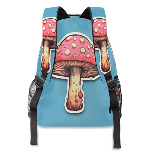 Sac à dos champignon grand format pour ordinateur et école - 5