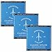 Augustine Strings - Classical Guitar Strings - The Original Nylon String - 3 Sets (Classic Blue)