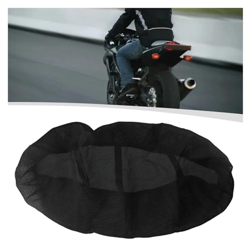 Funda de asiento transpirable para motocicleta con malla protectora fresca 3D 2