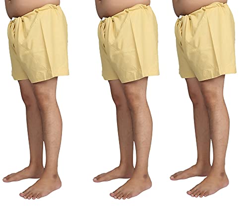 BISMAADH Organic Soft & Breathable Cotton Unisex Sikhi NADA Kachhera Pack of 3