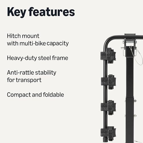 Amazon Basics 4-Bike Hitch Rack