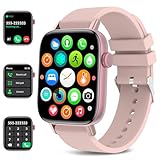 Choiknbo Smart Watch for Women Full Touch Smart Fitness Tracker Watch for Android iOS Make/Answer Calls Waterproof Smartwatch with Sport Activity/Sleep/Heart Rate/Step