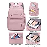 JiaYou Teen Girls Casual Backpack High Middle School Daypack Women Daily Travel Laptop Bag (1# Blue, 26 Liters) - Image 5