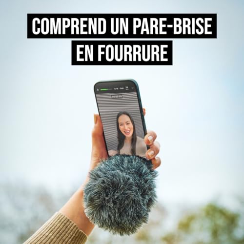 Microphone directionnel USB-C RØDE VideoMic Me-C+ pour smartphones iOS et Android