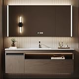 Découvrez la commodité de notre armoire à miroir intelligente, conçue pour les salles de bains modernes. Doté d'un éclairage LED intégré et d'une technologie anti-buée, cette armoire assure une réflexion claire après chaque utilisation. Profitez d'une expérience de bain relaxante et agréable, renforcée par un design et une fonctionnalité innovants. Améliorez votre salle de bain avec cette solution élégante et pratique.