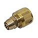 Produktbild MINGMIN-DZ Dauerhaft 5 Stück Garten 3/8  Schlauchschnellkupplung Wasserschlauch Water Systems Irrigation Connect Die PU-Federschlauch Messing Steckverbinder