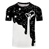 ✿ Diseño: estas camisetas casuales tienen un diseño clásico de cuello redondo y manga corta.Combina a la perfección con tus pantalones cortos favoritos, leggings, pantalones negros, jeans de mezclilla, etc