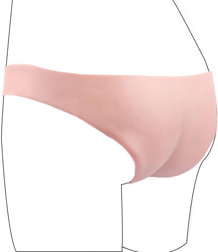 Unique Liquid Silicone Made Soft Hollow Sleeve Dildo Panties Wearable Dildo Strap On Lifelike Realistic Medium Size for The Couple