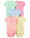 Carter's 5 Pack Polka Dot Bodysuits - Assorted - 3-6 Months