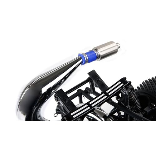 FLMLF Rc Car Silencer Muffler Pipe Kit (Blue) by FLMLF - Used condition - Image 8