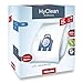Miele Allergy XL-Pack GN Dust Bag, Accessory for Vacuum Cleaner (Miele, Complete C3, Complete C2, Classic C1, S 400, S 600, S 800, S2, S5, S8), Box with 8 Bags