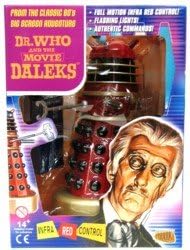 Doctor Who & the Daleks - RED Talking Dalek with Infrared Remote Control